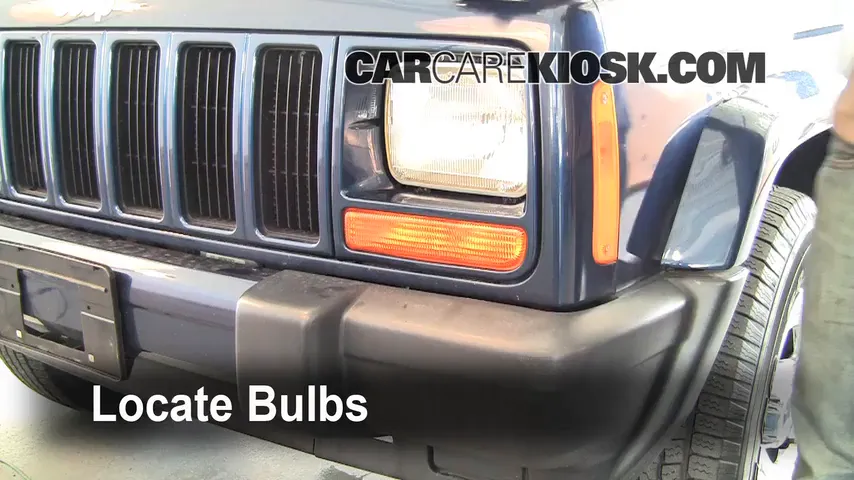 2000 Jeep Cherokee Sport 4.0L 6 Cyl. (4 Door) Éclairage Feux de stationnement